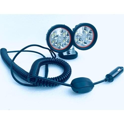 Neodymium magnet holder Car Led spotlight Portable Magnetic Mounts base 4x4 Auto truck headlights 60W Tent Camp work light kits