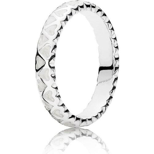 Authentic 925 Sterling Silver Abundance of Love Fashion Ring For Pandora Women Bead Charm Gift DIY Jewelry