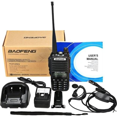 Baofeng UV-82 plus 8watts powerful 8W long range Walkie Talkie Portable Radio dual band 10km handheld pofung UV82 cb radio