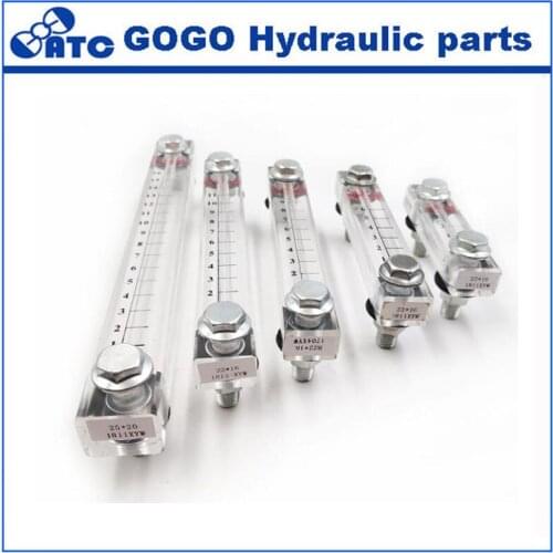 XYW transparent acrylic plexiglass oil level gauge, water level gauge XYW-50 60 76 80 250 350 400
