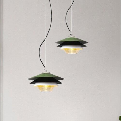 Nordic Pendant Lights Post-modern Iron Glass Hanglamp For Bedroom Dining Room Bar Decor Home Luminaire Suspension Light Fixtures