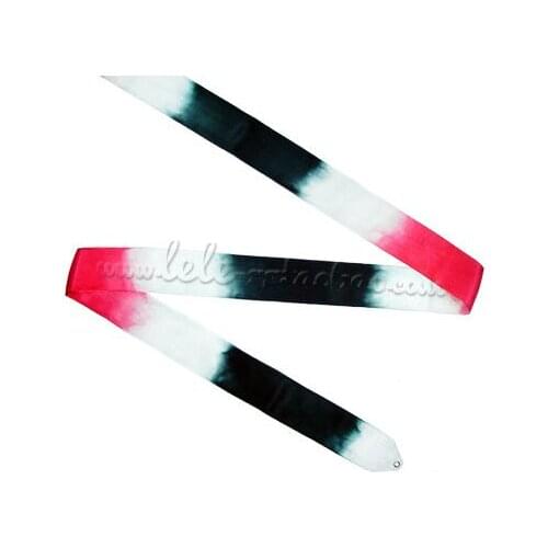 Three color Rhythmic Gymnastics Ribbon