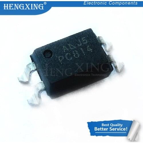 10pcs/lot FOD814 PC814 EL814 LTV-814 FOD814 PC814A SOP-4 SMD opto-isolator transistor Photovoltaic Output In Stock