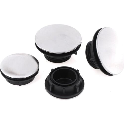 2Pcs Sink Tap Hole Cover Kitchen Faucet Hole Cover Stainless Steel