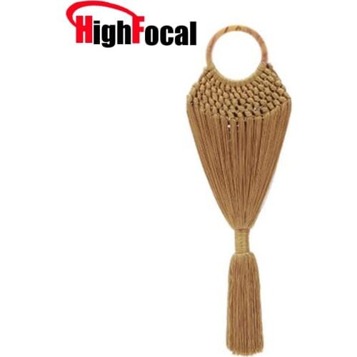 Женские вязаные сумки HIGHFOCAL China At AliExpress