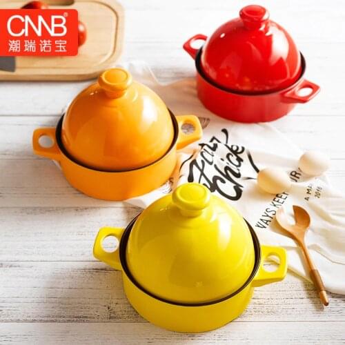 Taji Frying Pot High Temperature and Open Fire Curing Ceramic Flat-bottomed Lithium Porcelain Taji Frying Pot