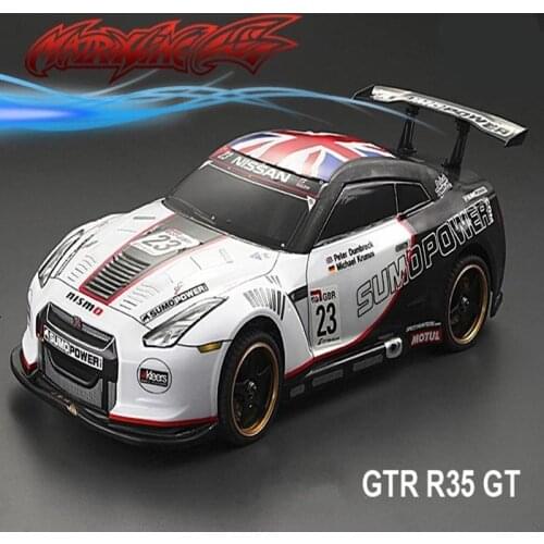 1set GTR R35 GT 1/10 1:10 drift RC PC body shell 195 width Transparent clean no painted drift body shell RC hsp hpi trax Tamiya