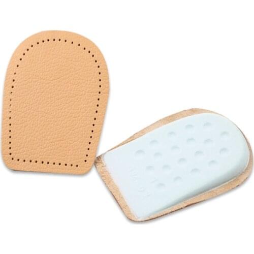 Heel Pad Leather Insoles For Heels Elastic High Heels Shoe Insoles Plantar Fasciitis Foot Pad Shoe Insert Foot Care
