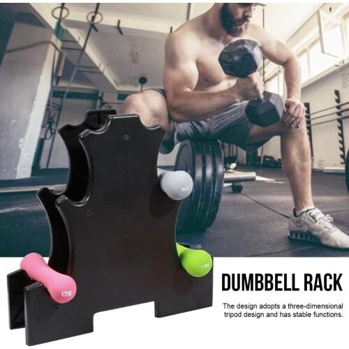 New arrival Weight Lifting Dumbbell Rack Stand Weight Support Dumbbell Floor Bracket Home Exercise Equipment