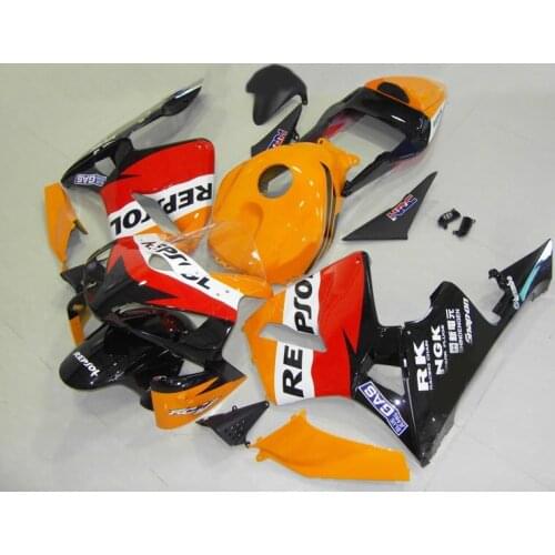 Motorcycle Fairings For H CBR600RR CBR600 CBR 600 RR 2003 2004 03 04 F5 ABS Plastic Injection Fairing Bodywork Kit REPSOL