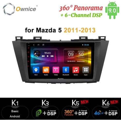 Ownice Android 10.0 8 core DVD player GPS Navi Multimedia Stereo Head Unit carplay 4G For Mazda 5 MPV car radio 2011 2012 2013