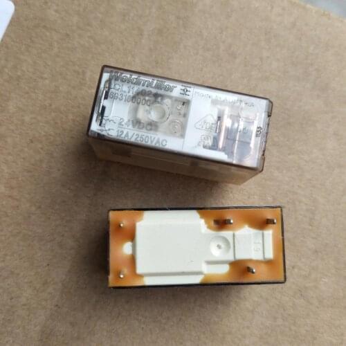 RCL114024 Intermediate Relay 12A 250VAC 24VDC 5 Pins