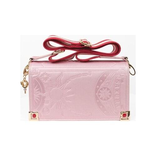 IVYYE Cardcaptor Logo Fashion Anime Portable Shopping Bag Reusable Tote Foldable Handbags Storage Bags NEW