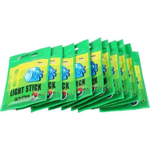 Luminous Float Dark Light Glowing Stick Light Sticks Rod Float Accessories 50Pcs Night Float Fishing Fluorescent Lightstick New