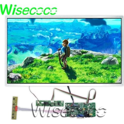 Wisecoco 21.5 inch computer monitor 1920x1080 fhd lcd module lvds VGA board high brightness tft ips lcds screen