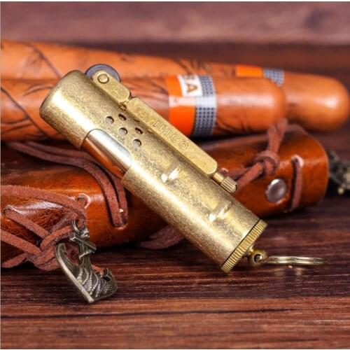 IMCO Lighter 5700 5900 Pure copper Vintage windproof kerosene lighter collection boutique lighter gift smoking tool