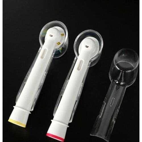 2/4 PCS Travel Electric Toothbrush Cover Toothbrush Head Transparent Protective Cover Case Cap Oral Toothbrush Protective Cap