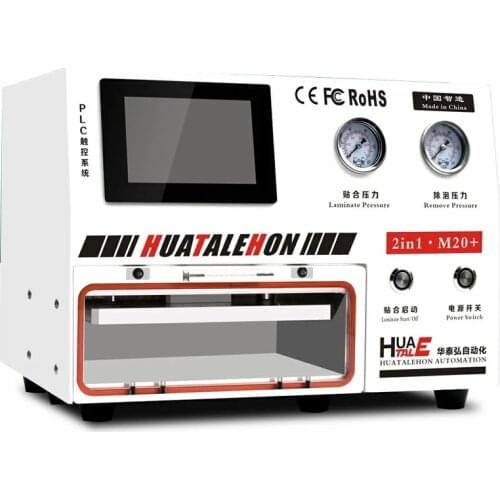 2 in 1 10 inches HUATAIE M20+ OCA Vacuum Laminating Machine Autoclave Bubble Remover for iPhone Samsung LCD screen Refurbish
