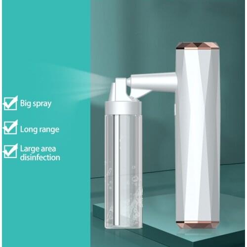 80ml Portable Nano Disinfection Spray Gun USB Rechargeable Electric Sterilizer Sprayer Atomizador Spray Bottle For Home Office
