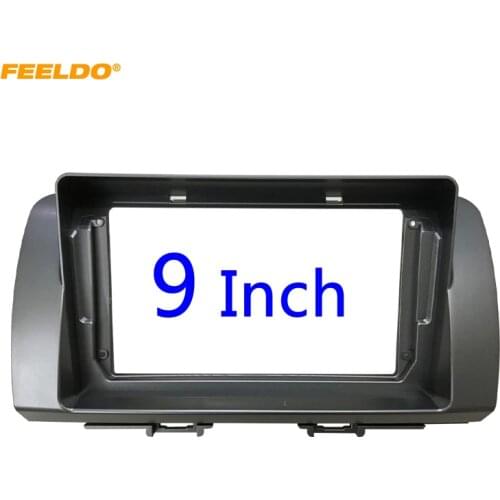 FEELDO Car Audio Stereo 2DIN Fascia Frame Adapter For Toyota BB Subaru Dex 9" Big Screen DVD Player Dash Fitting Panel Frame Kit