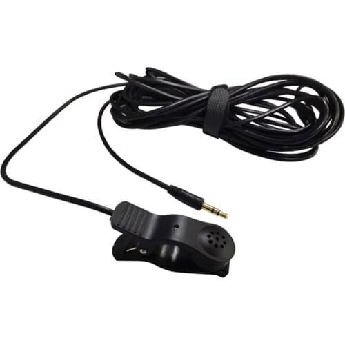 3.5mm Black Universal Guitar Acoustic Clip on Pickup Piezo Contact Microphone