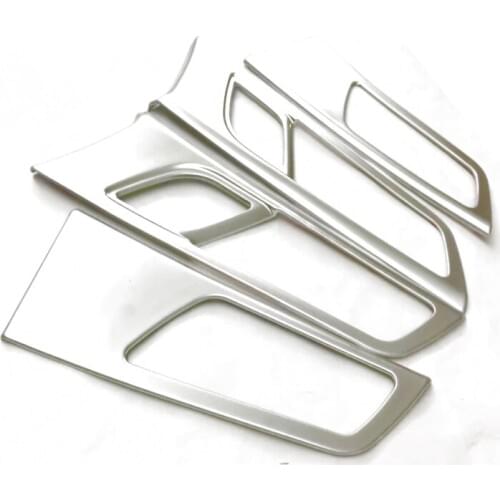 For Hyundai Tucson 2016 2017 Matte abs interior Handle Bowl Decorative Trim Inner Handle Door Handle Decorations Accessories