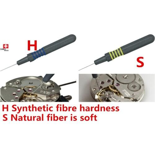 Watch repair tool BERGEON 7953 fiber whisker wheel extractor movement maintenance
