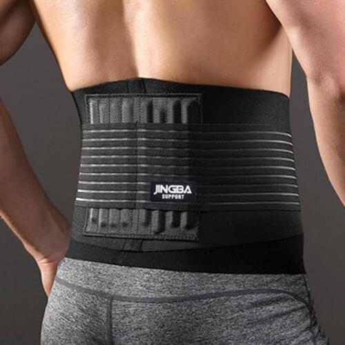 80%HOT Waist Trimmers Breathable Elastic Spandex Waist Belt Adjustable Slimmer Body Shaper for Men