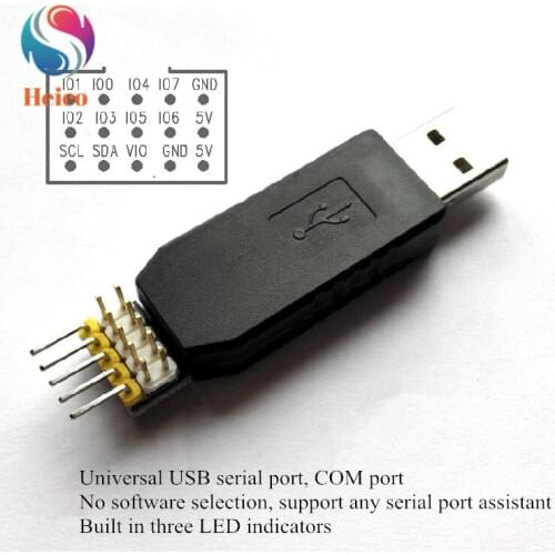 SER2I2C Module USB Serial Port UART/ COM/to I2C USB to GPIO With DuPont line / USB Extension Cable / Storage Module