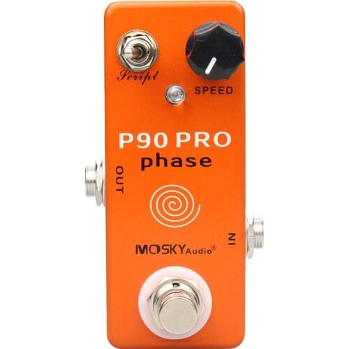 Moskyaudio P90 Pro Phase Pedal Music Accessories All for Guitar Kit Effect Guitar Pedal Electric for Guitar Processor