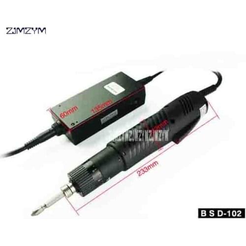 New Arrival Power Tools BSD-102 Straight Plug Type Electric Screwdriver, Adjustable Torque 4-35kgf.cm 220V 45W 1000r/min 6.35MM