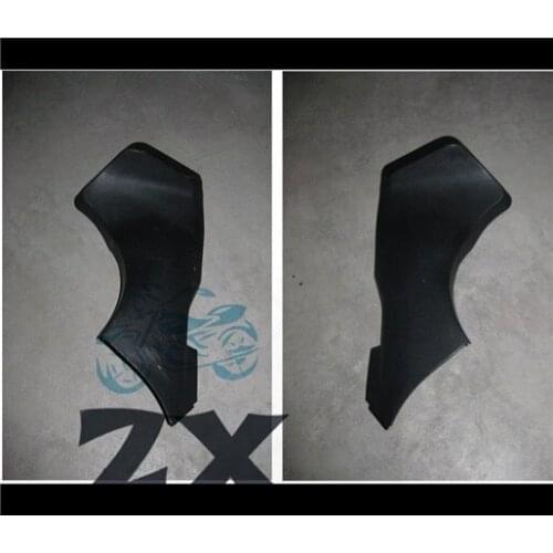 A pair unpainted Motorcycle fairing Air Duct Tube Cover For kawaski ZX-6R 2005 2006 636 05 06 Dush trim ram air cover ZXMT