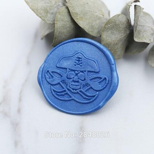 Pirate Wax Seal Stamp,party stamp,wedding seal, invitation seals,wedding invitation