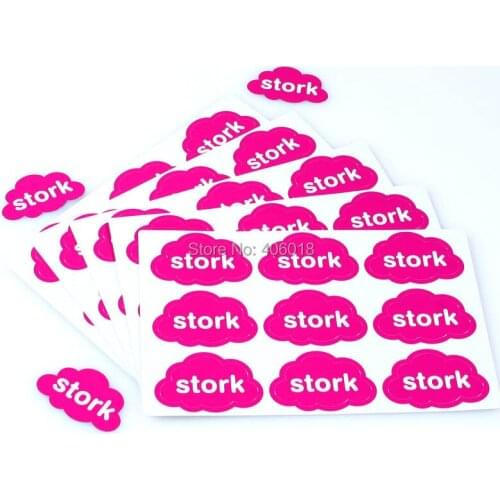 Full Colors Printing paper vinyl sticker custom and die cut plastic labels, Glossy roll sticker labels on roll ---- DH10035