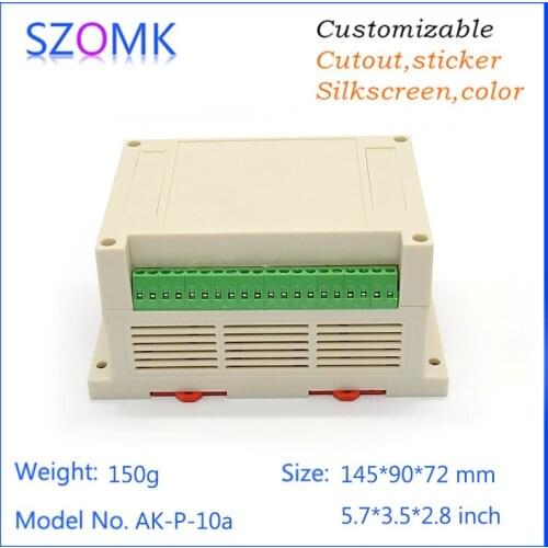 Distribution box plastic box electronics (10 pcs)145*90*72mm electronic instrument enclosure plc industrial box junction box