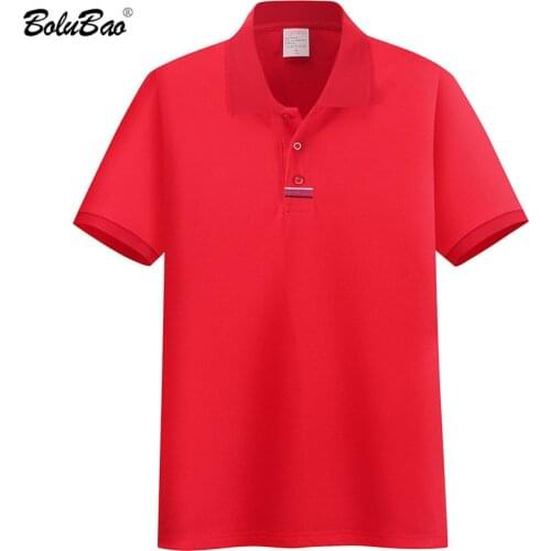 BOLUBAO Summer New Men Casual Polo Shirt Fashion Brand Mens High Quality Solid Color Polo Shirt Short Sleeve Polo Shirts Male
