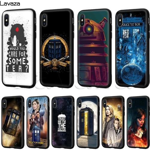 Lavaza Doctor Who Daleks Silicone Soft Case for iPhone 12 Mini 11 Pro XS Max XR X 8 7 6 6S Plus 5 5S SE