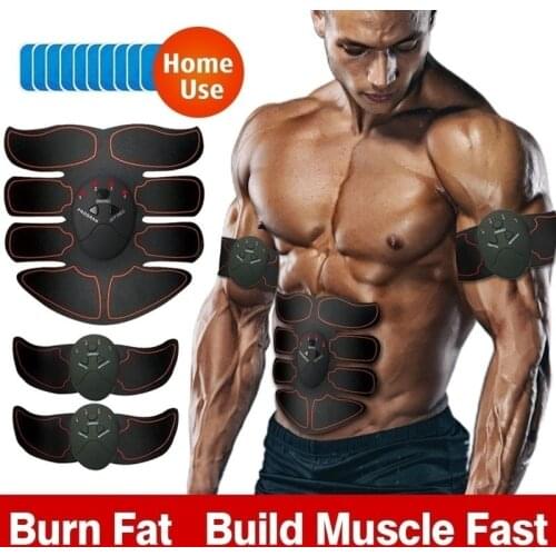 EMS Abdominal Muscle Trainer Smart Body Building Fitness Abs,Burn Fat, Build Muscle Fast Tools