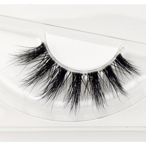 Visofree 3D Mink lashes High quality Medium Volume False Lashes Transparent band Full strip lashes Hand Made False eyelashes F41