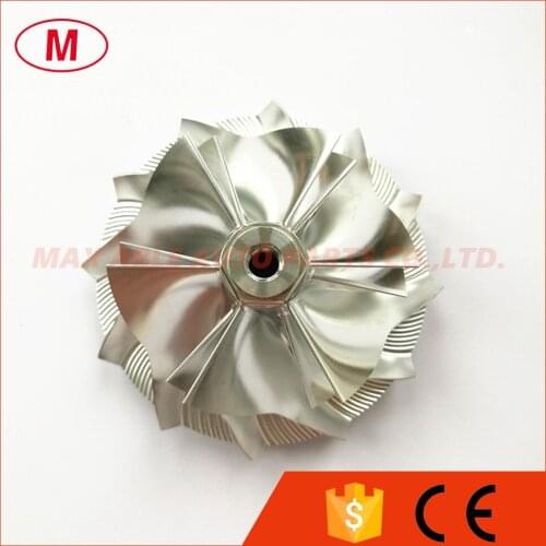 GTA4594 434335-0017 High Performance Turbocharger Aluminum 2024/Milling/Billet compressor wheel 70.30X94.00mm 6+6 blades for Cat