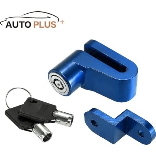 Stainless Steel Motorcycle Lock Security Anti-theft Disc Brake Wheel Lock for Motorcycle Scooter Bicycle MotorBike