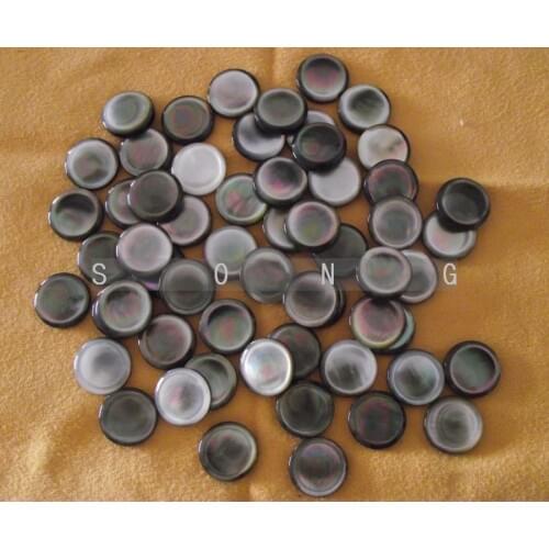 21 pcs trumpet finger buttons pearl set real pearl seashell