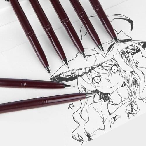 3pcs Pentel JM20-A Hook Line Professional Drawing Pen Signature Pen Gift Writing Supplies Office & School Supplies