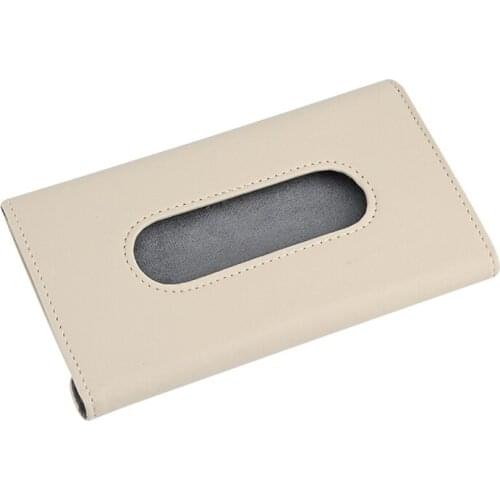 Car Tissue Holder Convenience Sun Visor Napkin Holder Storage Tissue Case Holder For Car TS2 Sunshade chair back sunroof