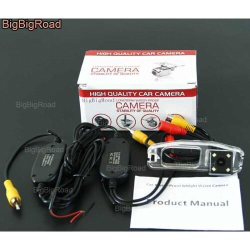 BigBigRoad For Honda Odyssey 2009 2010 2011 2012 2013 2014 2015 Wireless Camera Car parking Rear View Backup Reverse Camera