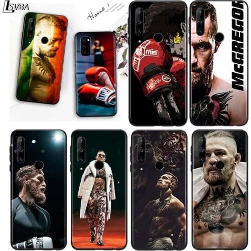 05F Conor Mc the Gregor for Honor 30S 30i 30 View V 20 Pro 5G 20S 20E 10X 10 10i 9N 9C 9S 9X Lite Black Phone Case
