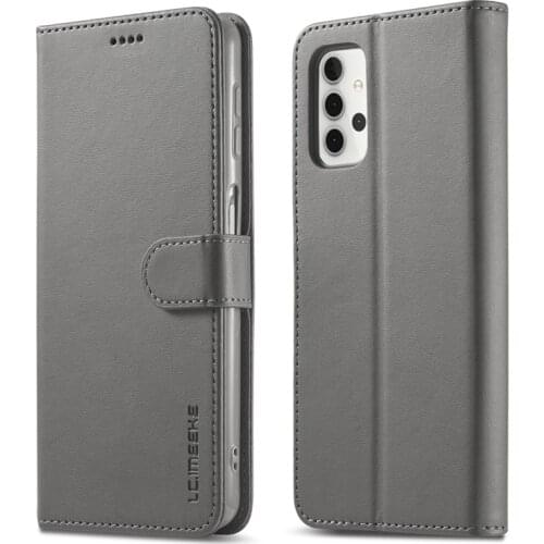 For Samsung Galaxy A32 Case Leather Flip Wallet Phone Shell 5G Back Cover Book Bag Coque Funda