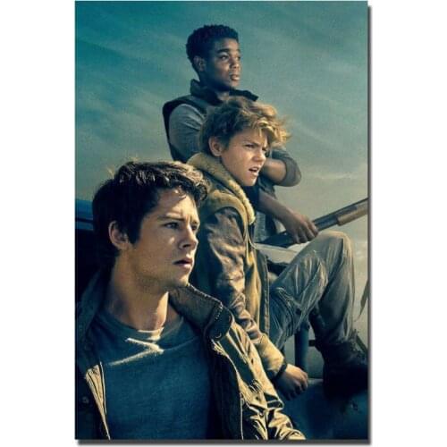 L0050 Maze Runner The Death Cure Movie Silk Fabric Poster Art Decor Indoor Painting Gift