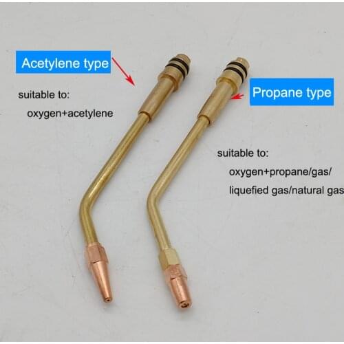 5pcs oxygen-acetylene welding tip or oxygen-propane welding nozzle accessories for welding torch