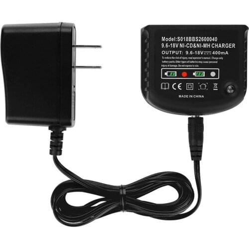 New 9.6V-18V Charger for Black and Decker ,Black & Decker Charger Ni-Cd Ni-Mh A18 Hpb18 A14 Hpb14 A12 Hpb12 ,Us Plug